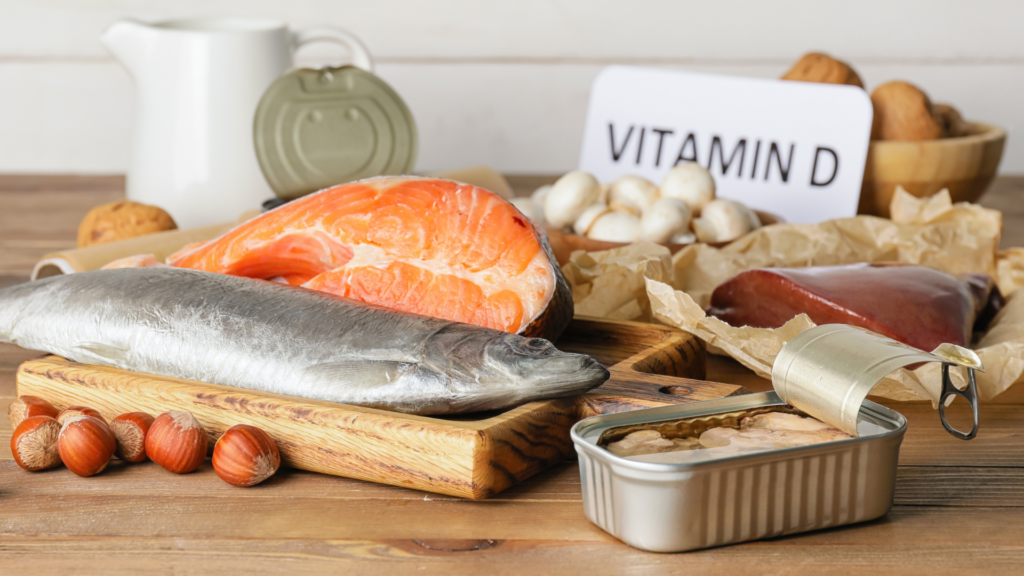Den viktigste vitamin D-kilden i kosten er er fet fisk.